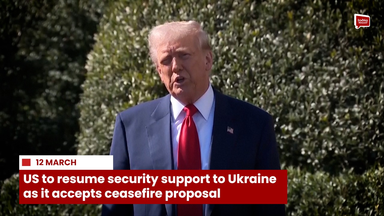 US to resume security support to Ukraine as it accepts ceasefire proposal
